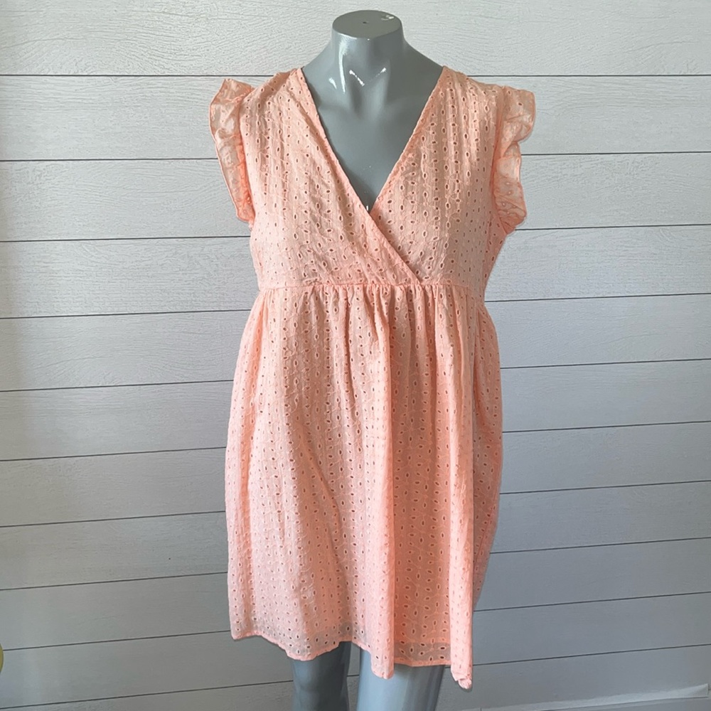 Boutique eyelet dress M